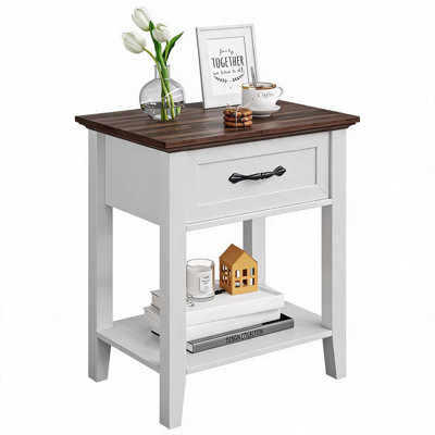50 cm W Bedside Table