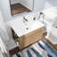 Ensemble de meuble-lavabo mural simple 30 po Sian-86842347