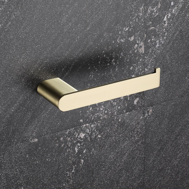 Bathroom Hardware 5 - 304 , Scratch- Build, Modern Appeal, Easy Installation For Various Spaces, Brushed Gold Finish Accessory Kit Scratch- Surface, Flair, All Areas, Lustre