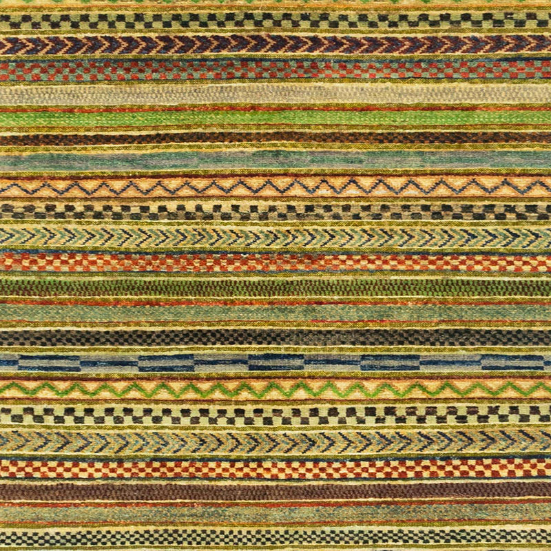 Tapis abstrait moderne 2258ABS2266, Carré 4 pi
