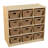 12 Compartment Cubby with Casters-44802153-44802147