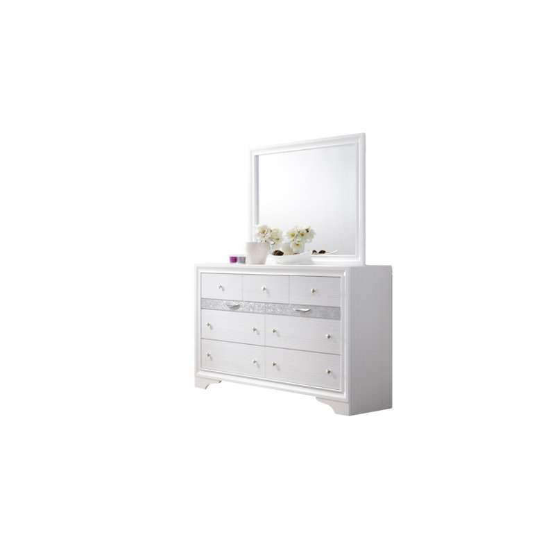 Commode 7 tiroirs Traditional en bois