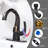 Single-Hole Single-handle Bathroom Faucet with Drain Assembly-93302726