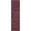 Tapis de style oriental à motif de chevrons 3 x 10