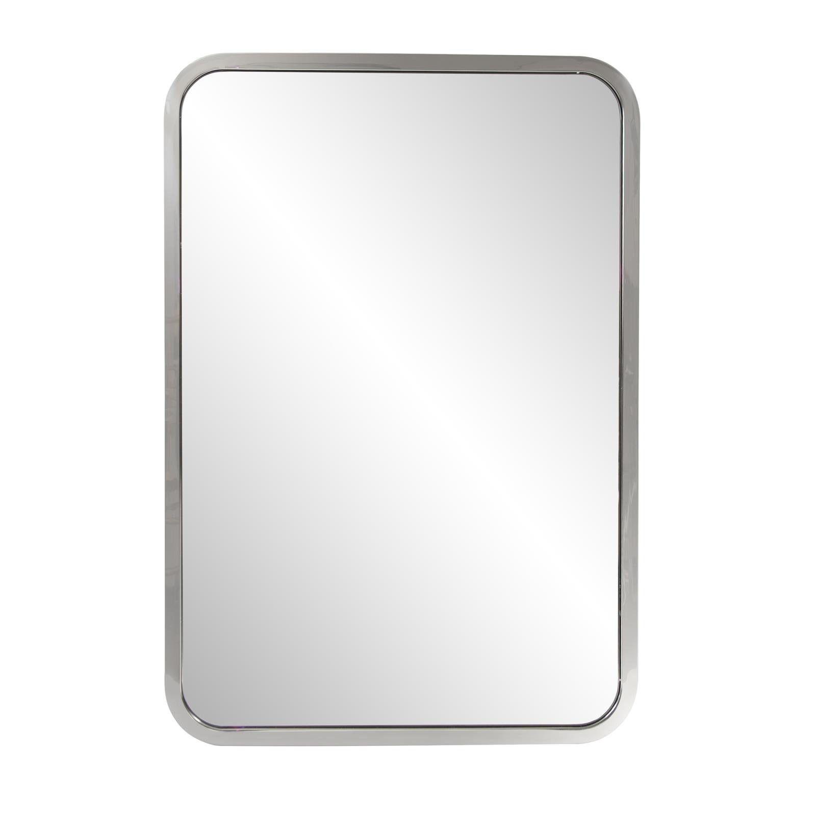 Simone Rectangular Stainless Steel Mirror