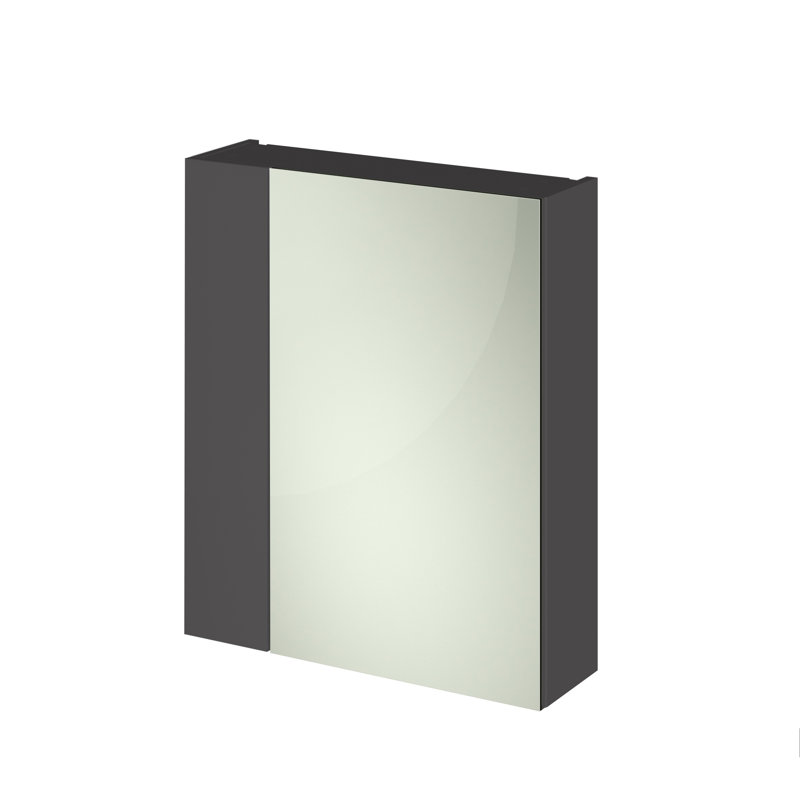 Bathroom Storage, Gloss Grey