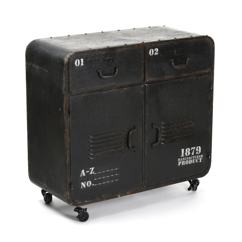 Anton Metal Accent Cabinet