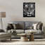 Art mural sur toile Fierce Eyed Tiger Floater par Danita Delimont-798215160-798215165