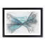 Lake Louise in Canada in Abstract - Picture Frame Graphic Art Print-55777878-55777870