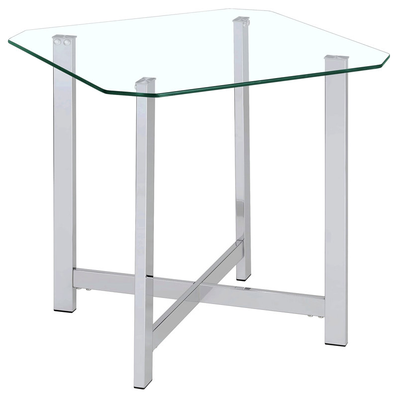 Table de bout Linda, 23.25" H x 22.75" W x 22.75" D