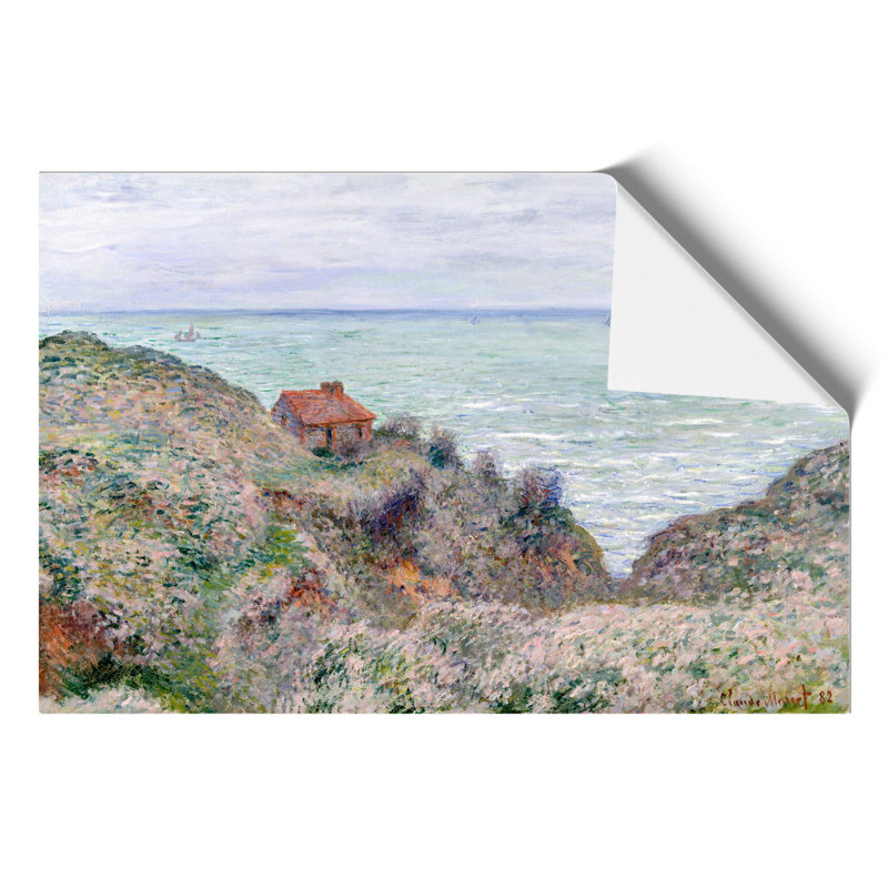 Cabin Of The Customs Watch by Claude Monet - No Frame Painting, 42cm H x 59cm W x 0.1cm D