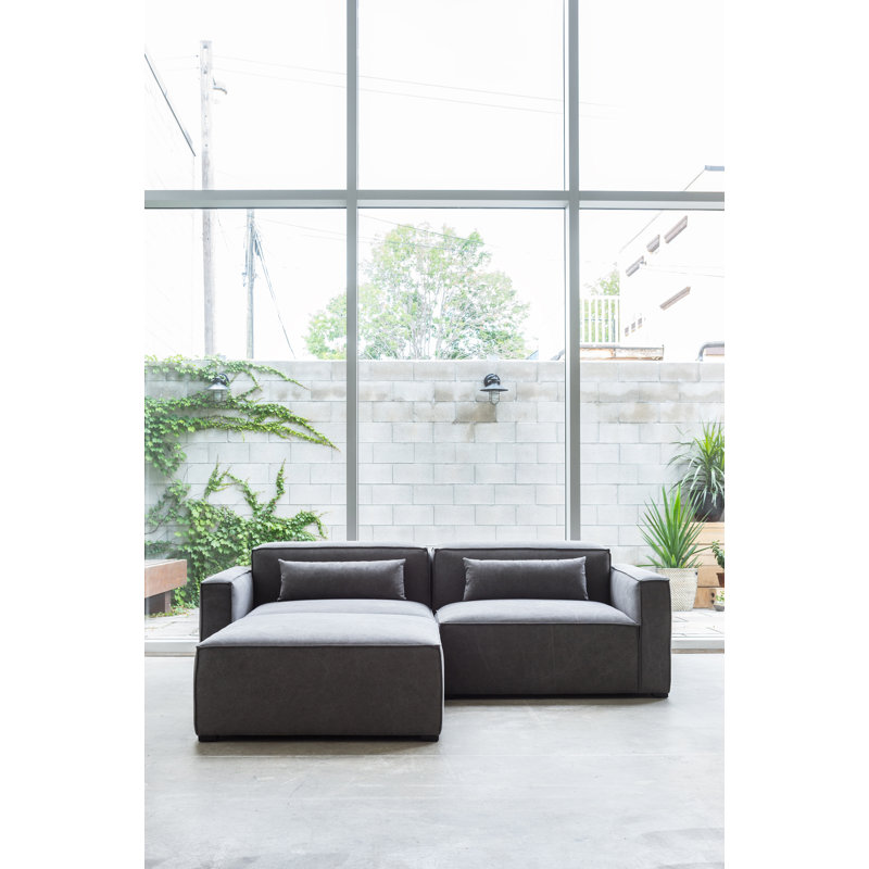 Mix Modular 3-Pc Sectional, Mowat Raven