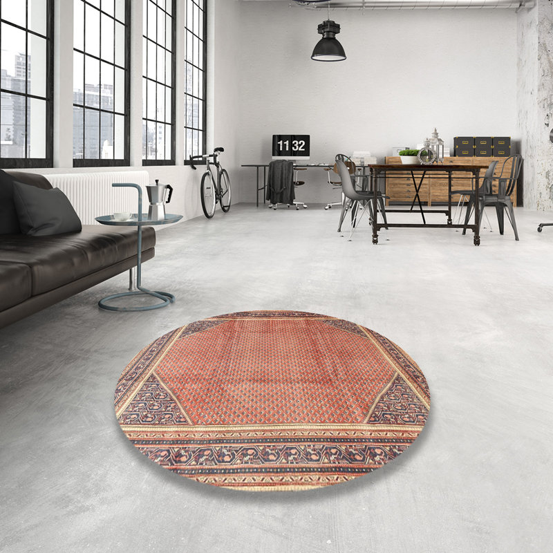 Oriental Indoor Rug, Round 5'
