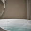 Brazn 34.94" x 65.87" Freestanding Soaking Acrylic with Bath Tub-1779535691