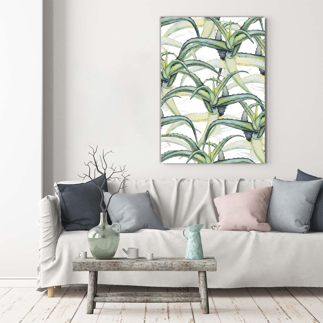 Aloe - Kunstdrucke auf Leinwand - Wrapped Canvas