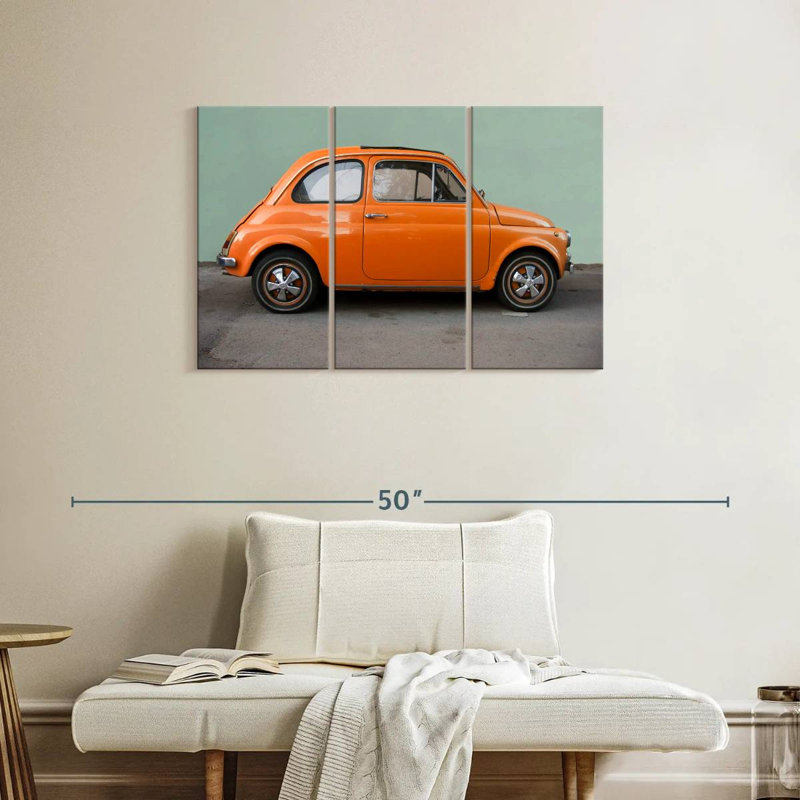 Fiat 500, H 24 po x l 38 po