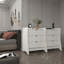 Commode de style moderne Mid-Century 28 po avec 3 tiroirs Coney-1510157797