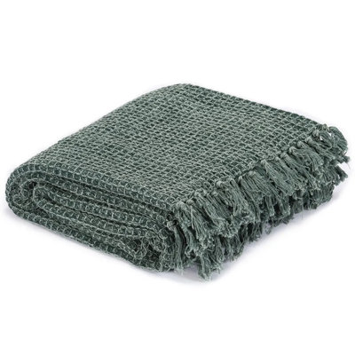 Chowdury Blanket with Fringe