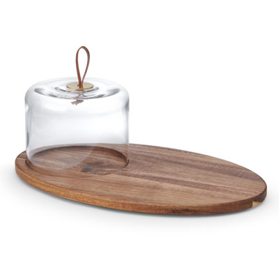 Mikasa Glenwood Oval Serve Board with Cloche