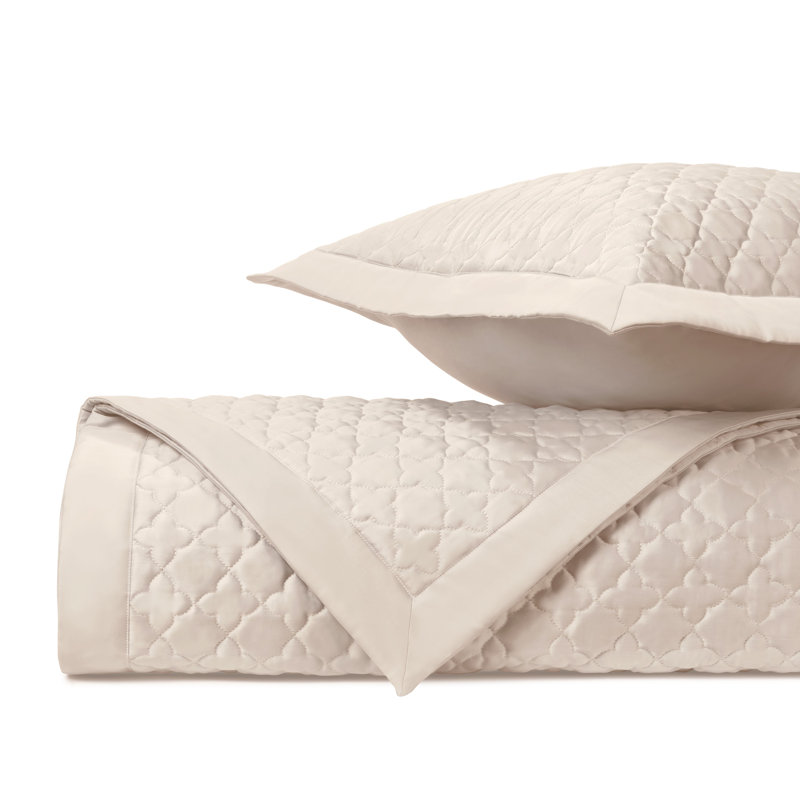 Clover Egyptian Certified Cotton Quilt, King Quilt, Purple