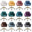 Aeliana Soft Velvet Swivel Desk Chair Office Chair-1482901696