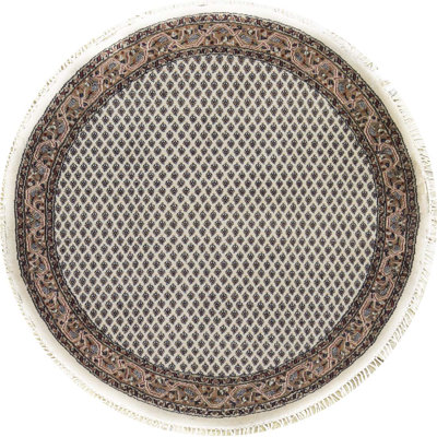 One-of-a-Kind 5' Round Wool Area Rug in