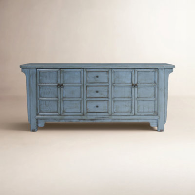Crafton 77" Pine Sideboard