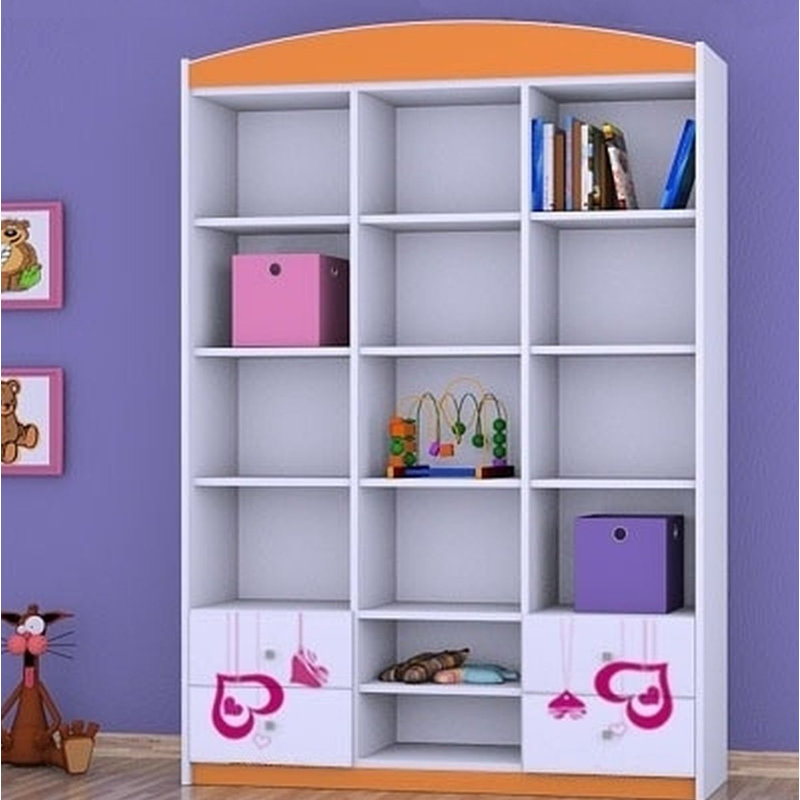 Carina 183cm H X 132cm W Kids Cube, Orange