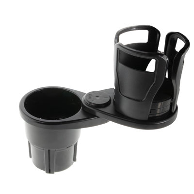 Support de poteau pivotant noir pour écrans de moins de 20 po, peut supporter jusqu'à 3,5 lb