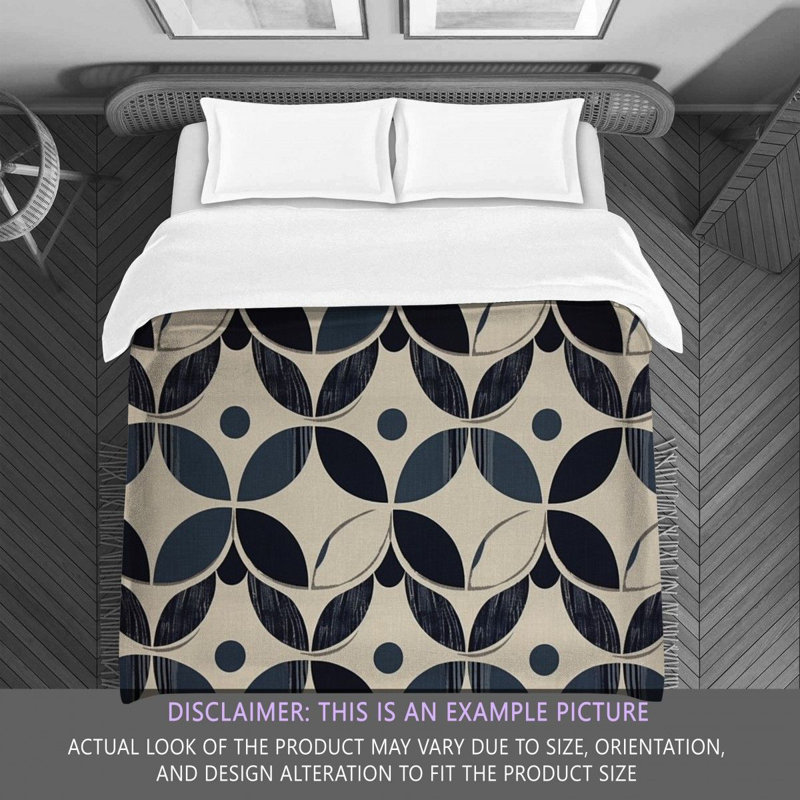 Polyester Geometric Shapes Comforter, King Comforter