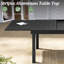 Warran 10 - Person 106’’L Patio Dining Set with Grey Cushions and Extendable Aluminum Table-106913542