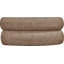 Fauteuil modulaire rembourré en tissu Bille Chenille-131642353