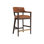 BRYLEA COUNTER STOOL - BROWN - SHALIMAR TOBACCO LEATHER