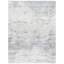 Tapis abstrait gris clair / bleu N'Keal-449118186-525112258