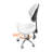 Marivelle Backed Adjustable Backrest Adjustable Height Stool-1622585942