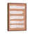 Classic Brown Wood Framed