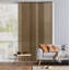 Store vertical semi-diaphane amande Sharmaine