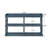 Console Table With 3-Tier Open Storage Spaces And Roman Column Effect Support Legs,Narrow Sofa Entry Table For Living Room, Entryway And Hallway-114230324