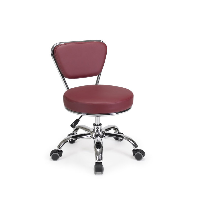 Tabouret de laboratoire Dayton, Rouge