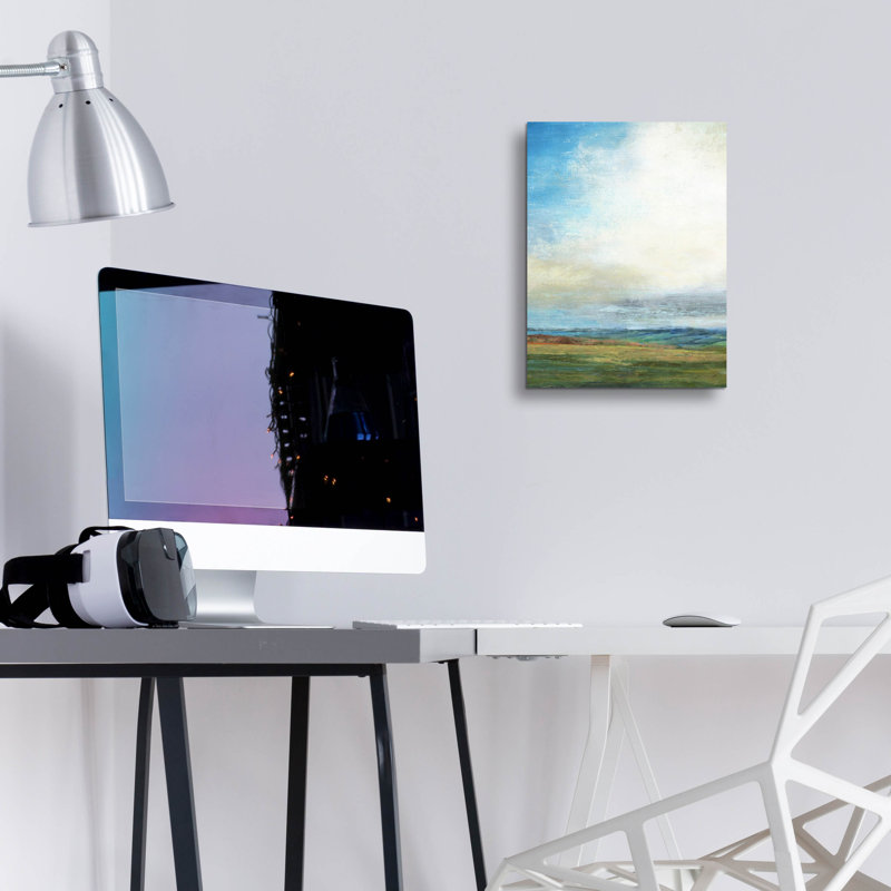 «Blue Skies» par Suzanne Nicoll, H 16 po x l 12 po