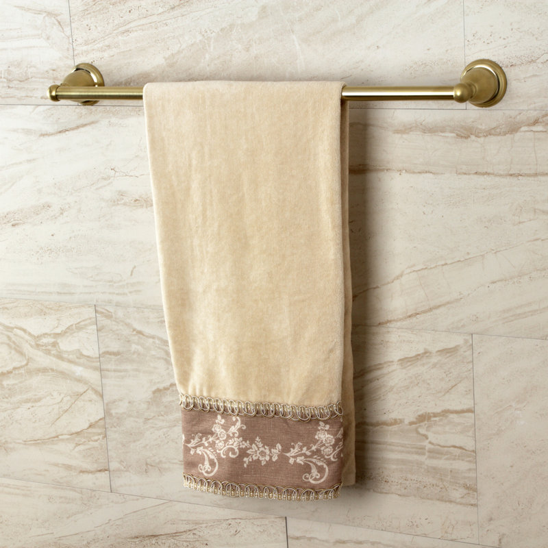 Kingston Brass Heritage 24-Inch Towel Bar, Brushed Brass