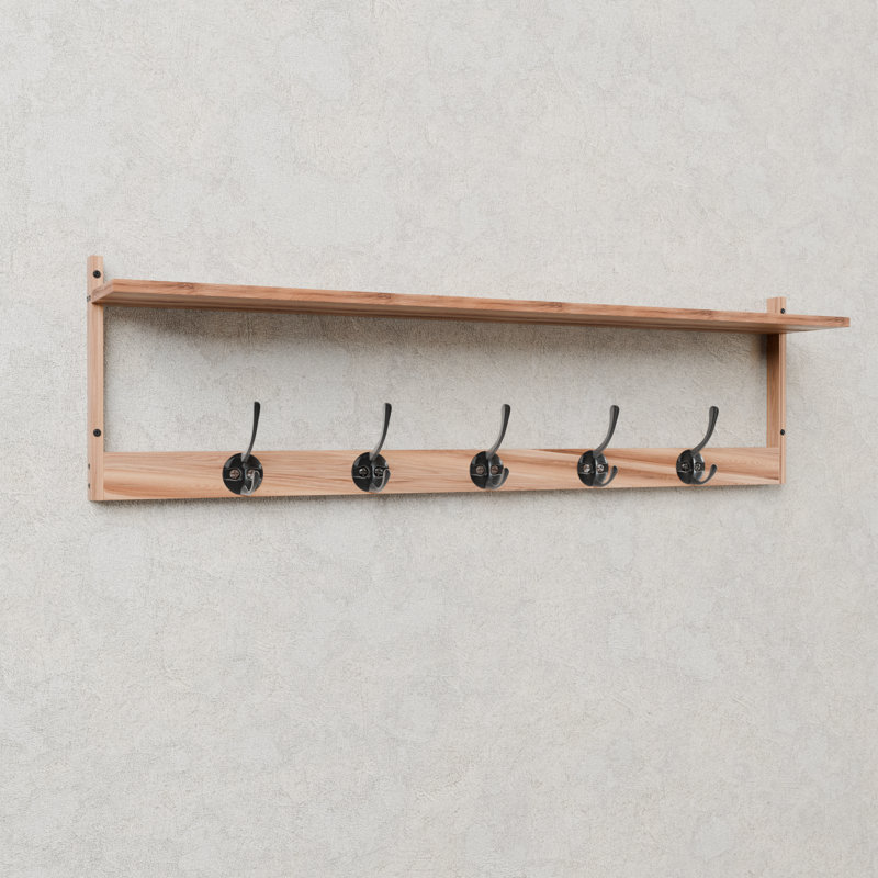 Telscombe Bamboo Non-Slip Hangers With Clips