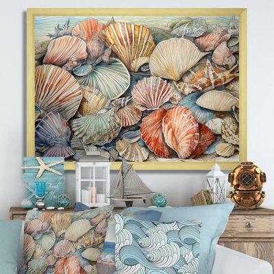 Seaside Seashells IV " Seaside Seashells IV "