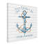 «Nautical Life IV», art textuel sur toile tendue-440437294