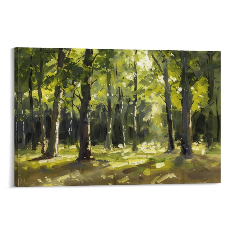 Art mural encadré 16 "x 24" avec cadre en bois, prêt à être accroché, 16×24inch