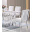 Chaise d'appoint en tissu Yonis