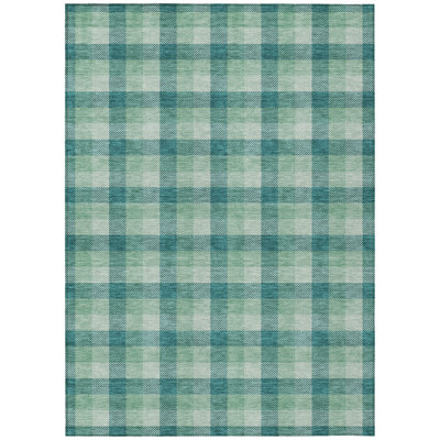 Nahlia Blue Washable Indoor-Outdoor Rug - 