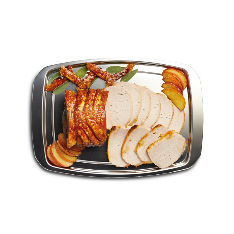 MasterClass Stainless Steel Spiked Carving Tray