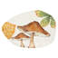 Autunno Terra Bianca Oval Platter