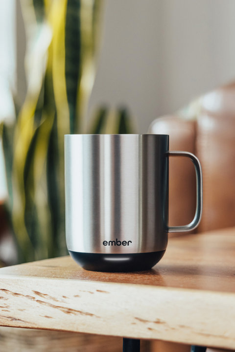 Shop Ember Coffee Mug in Stainless Steel